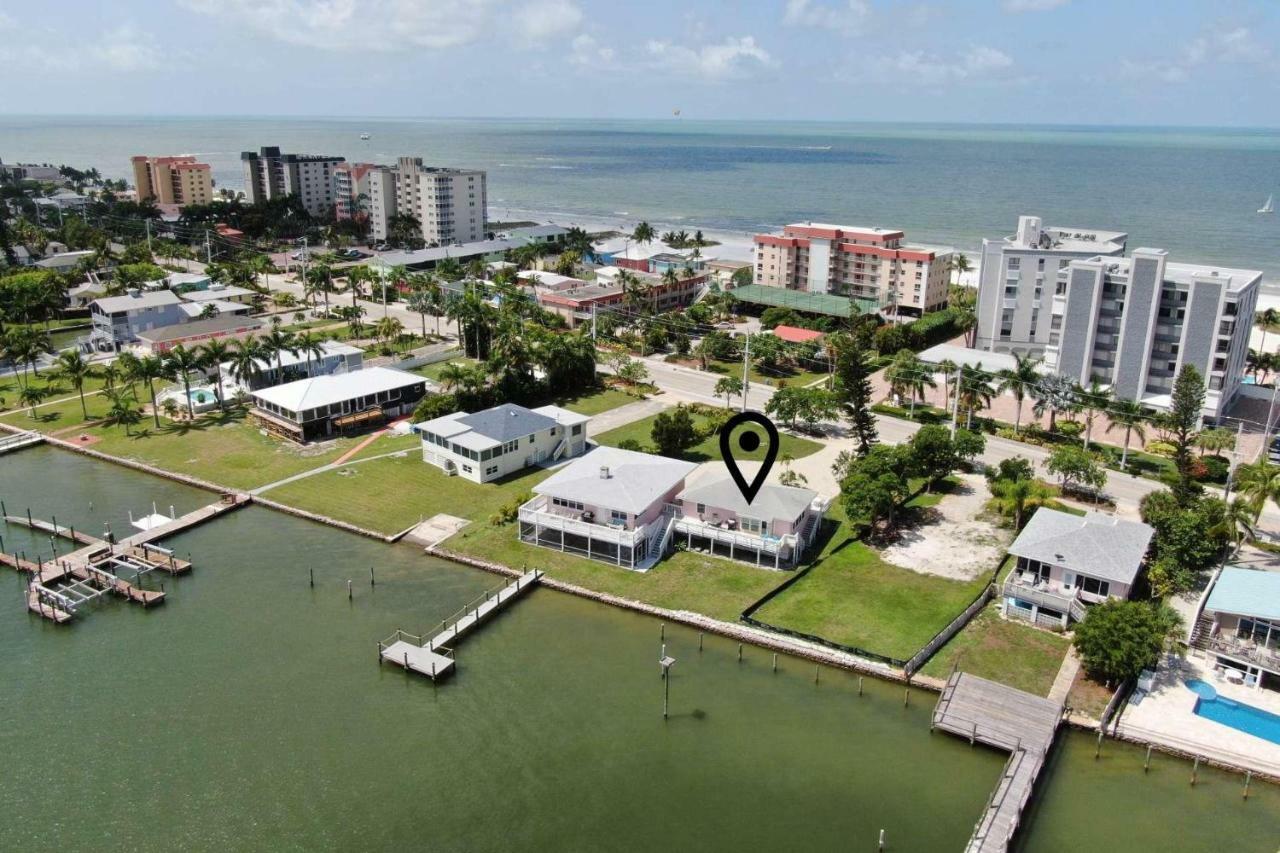 Estero Island Apartment With Boat Dock Fort Myers Beach Bagian luar foto